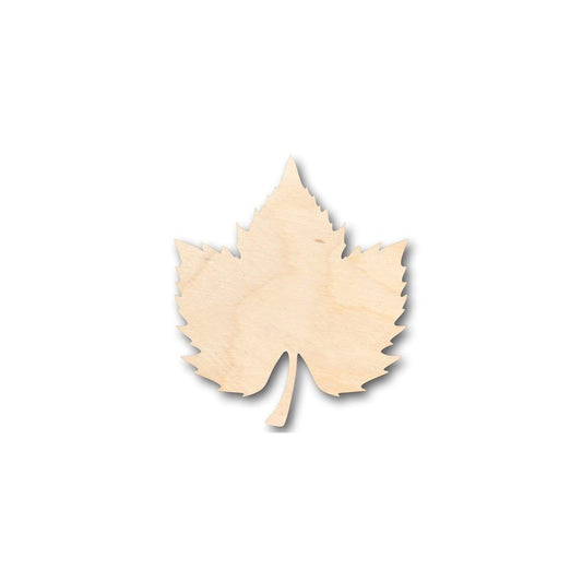 Unfinished Wood Grape Leaf Shape - Fruit - Food - Craft - up to 46" DIY - NameSigns.com