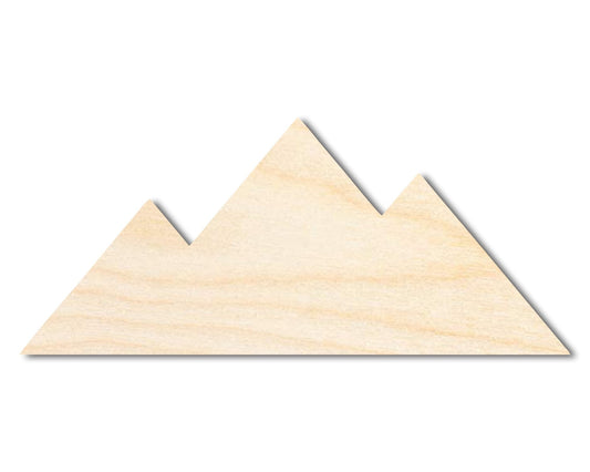 Unfinished Wood Great Pyramid of Giza Shape | DIY Craft Cutout | up to 46" DIY - NameSigns.com