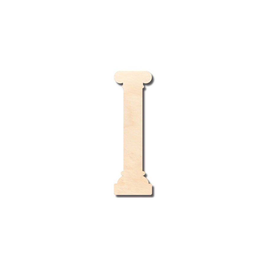 Unfinished Wood Greek Classic Column Shape - Craft - up to 46" DIY - NameSigns.com
