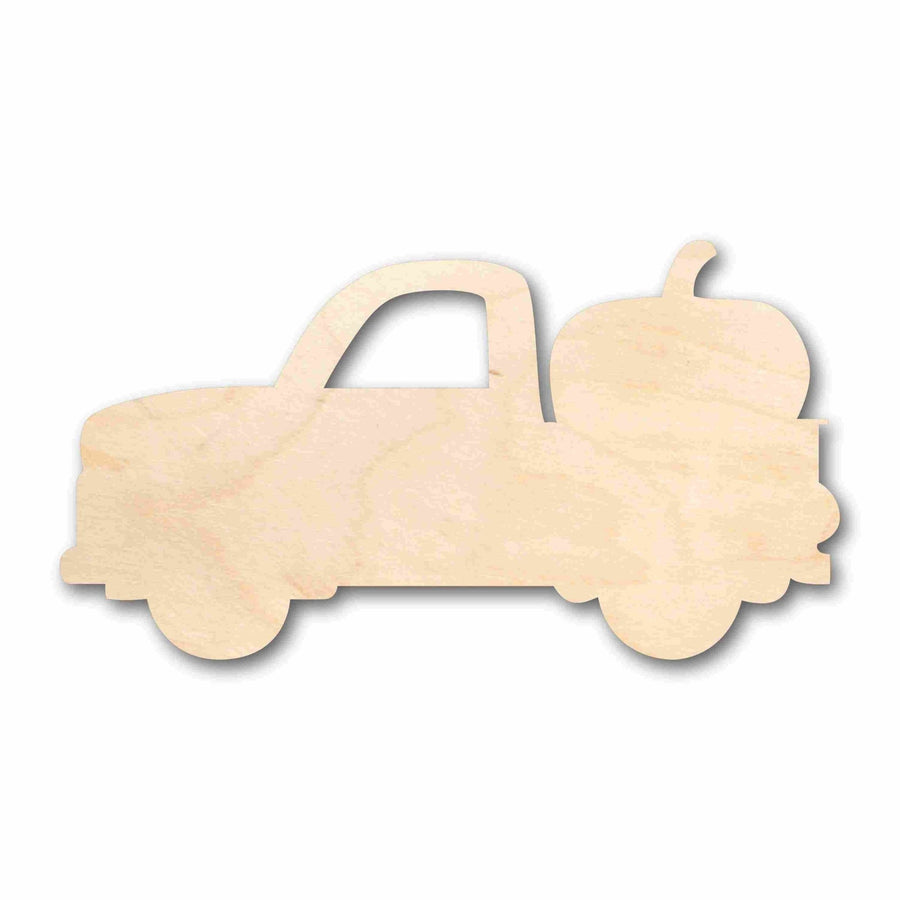 Unfinished Wood Halloween Tree Car Truck Silhouette - Craft - up to 46" DIY - NameSigns.com