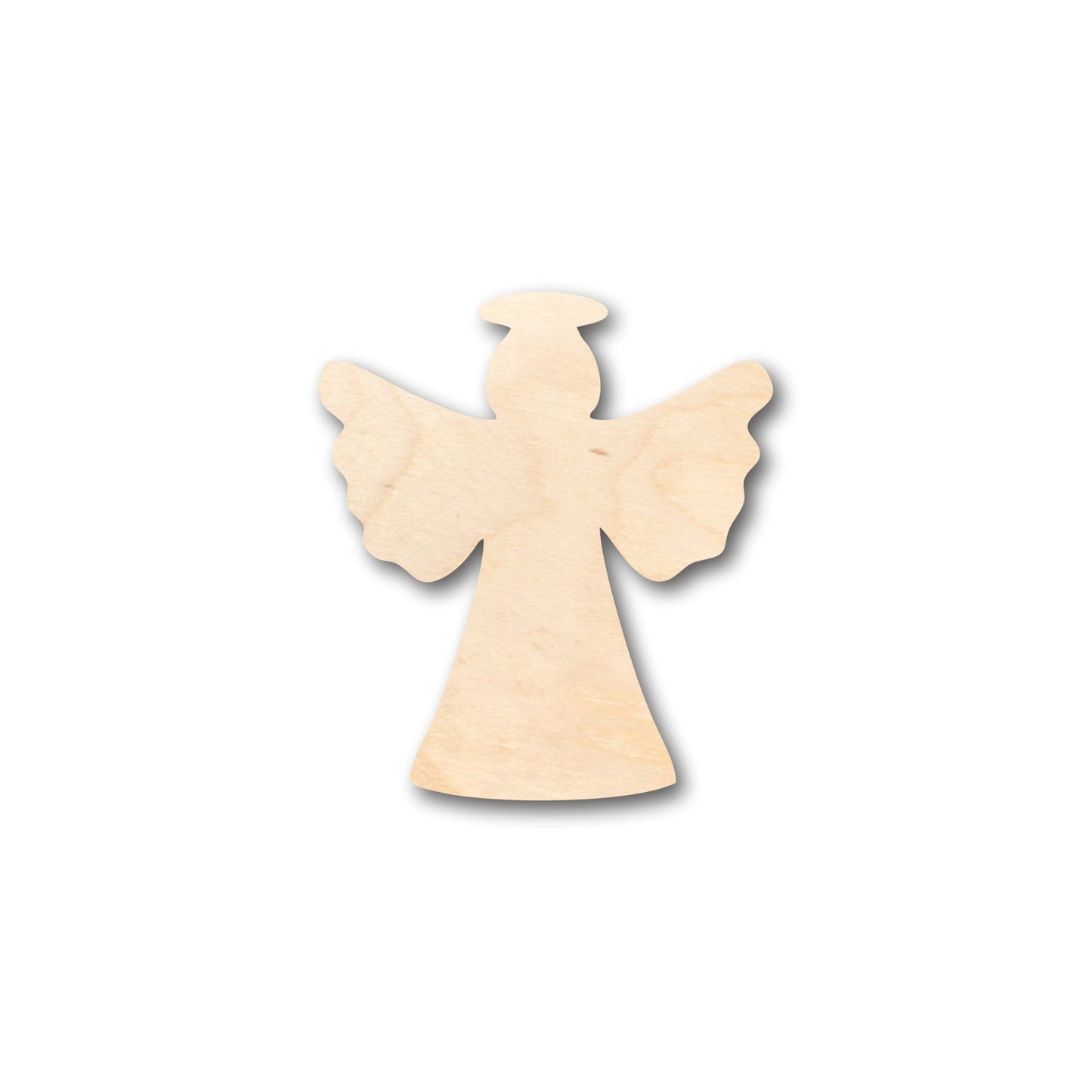 Unfinished Wood Halo Angel Shape - Craft - up to 46" DIY - NameSigns.com