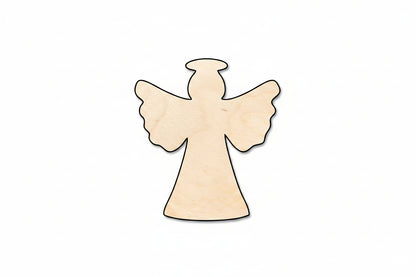 Unfinished Wood Halo Angel Shape - Craft - up to 46" DIY - NameSigns.com