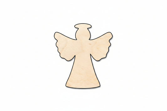 Unfinished Wood Halo Angel Shape - Craft - up to 46" DIY - NameSigns.com