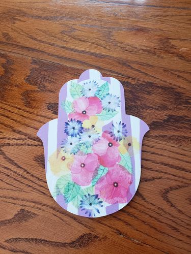 Unfinished Wood Hamsa Shape - Craft - up to 46" DIY - NameSigns.com