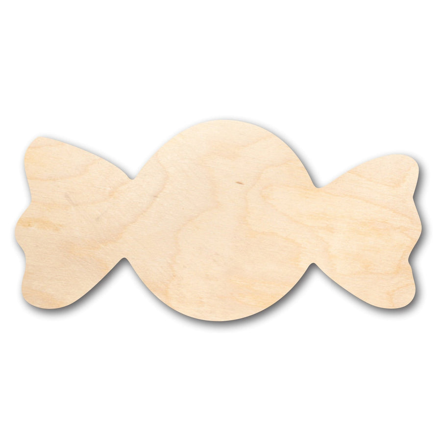 Unfinished Wood Hard Candy Shape - Craft - up to 46" DIY - NameSigns.com