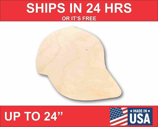 Unfinished Wood Hat Silhouette - Craft - up to 46" DIY - NameSigns.com