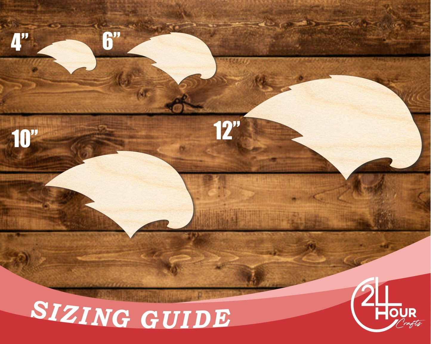 Unfinished Wood Hawk Mascot Shape | DIY Craft Cutout | up to 46" DIY - NameSigns.com
