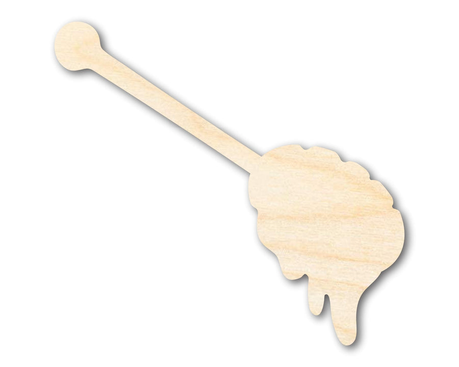 Unfinished Wood Honey Stick Shape | DIY Craft Cutout | up to 46" DIY - NameSigns.com