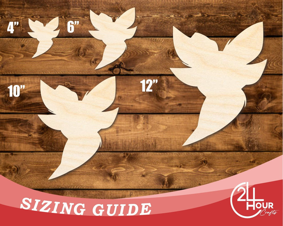 Unfinished Wood Hornet Mascot Shape | DIY Craft Cutout | up to 46" DIY - NameSigns.com