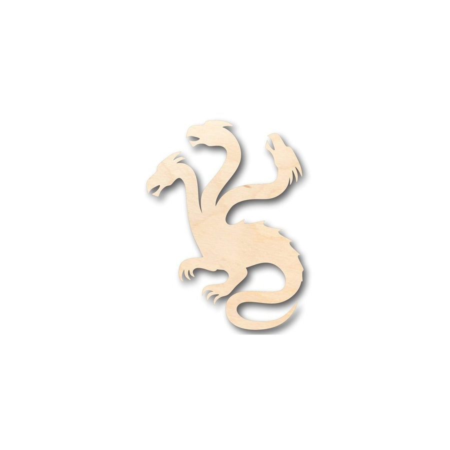 Unfinished Wood Hydra Shape - Mythical - Beast - Craft - up to 46" DIY - NameSigns.com