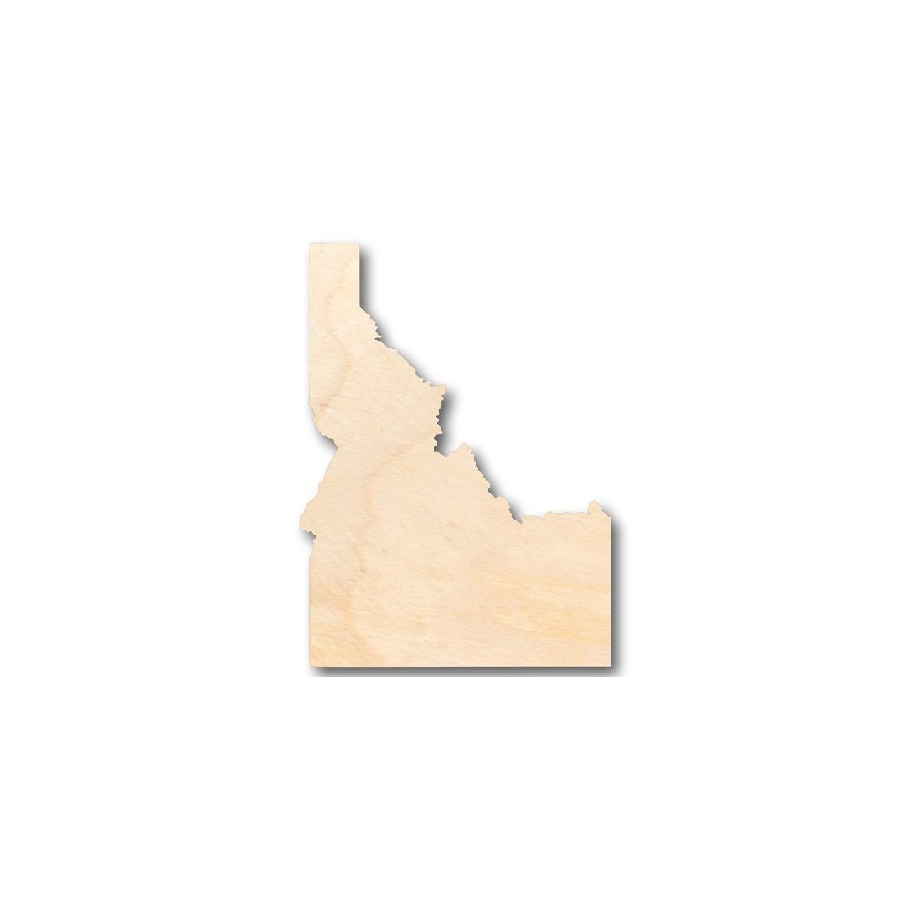 Unfinished Wood Idaho Shape - State - Craft - up to 46" DIY - NameSigns.com