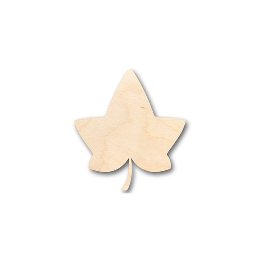 Unfinished Wood Ivy Leaf Shape - Fall - Craft - up to 46" DIY - NameSigns.com