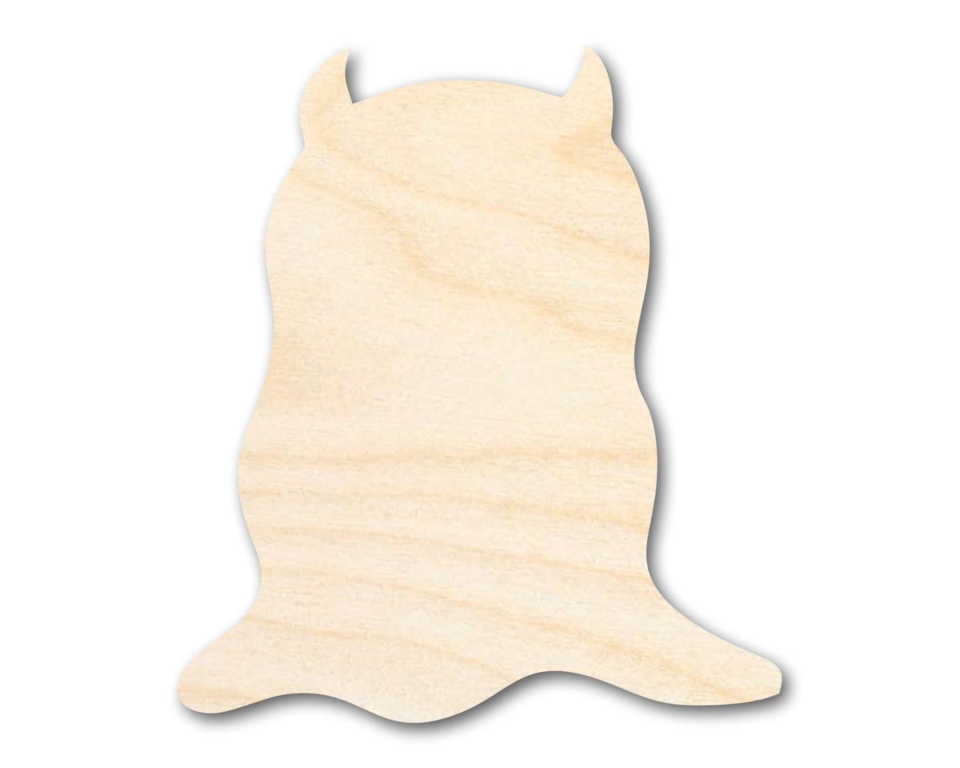 Unfinished Wood Jelly Monster Shape | DIY Craft Cutout | up to 46" DIY - NameSigns.com