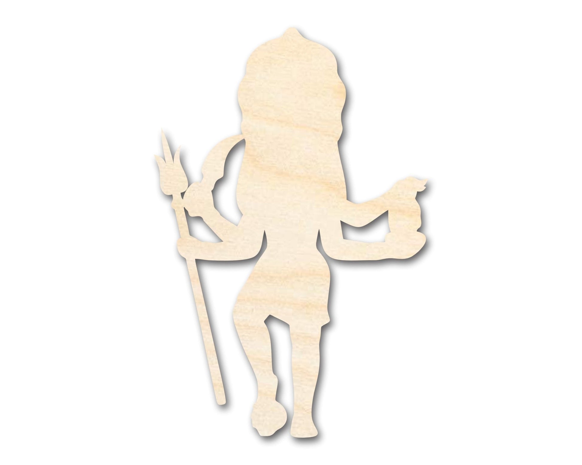 Unfinished Wood Kali Shape - Craft - up to 46" - NameSigns.com