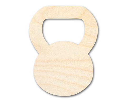 Unfinished Wood Kettle Ball Shape | Fitness Craft Cutout | up to 46" DIY - NameSigns.com