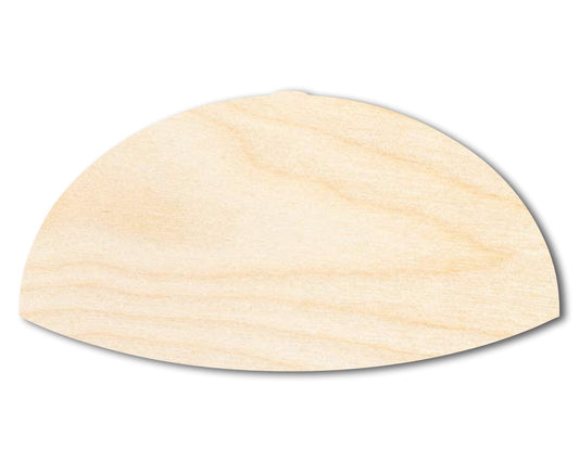 Unfinished Wood Kippah Shape | DIY Craft Cutout | up to 46" DIY - NameSigns.com