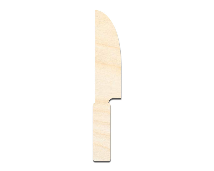 Unfinished Wood Knife Shape | DIY Craft Cutout | up to 46" DIY - NameSigns.com