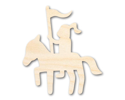 Unfinished Wood Knight Shape - Craft - up to 46" - NameSigns.com