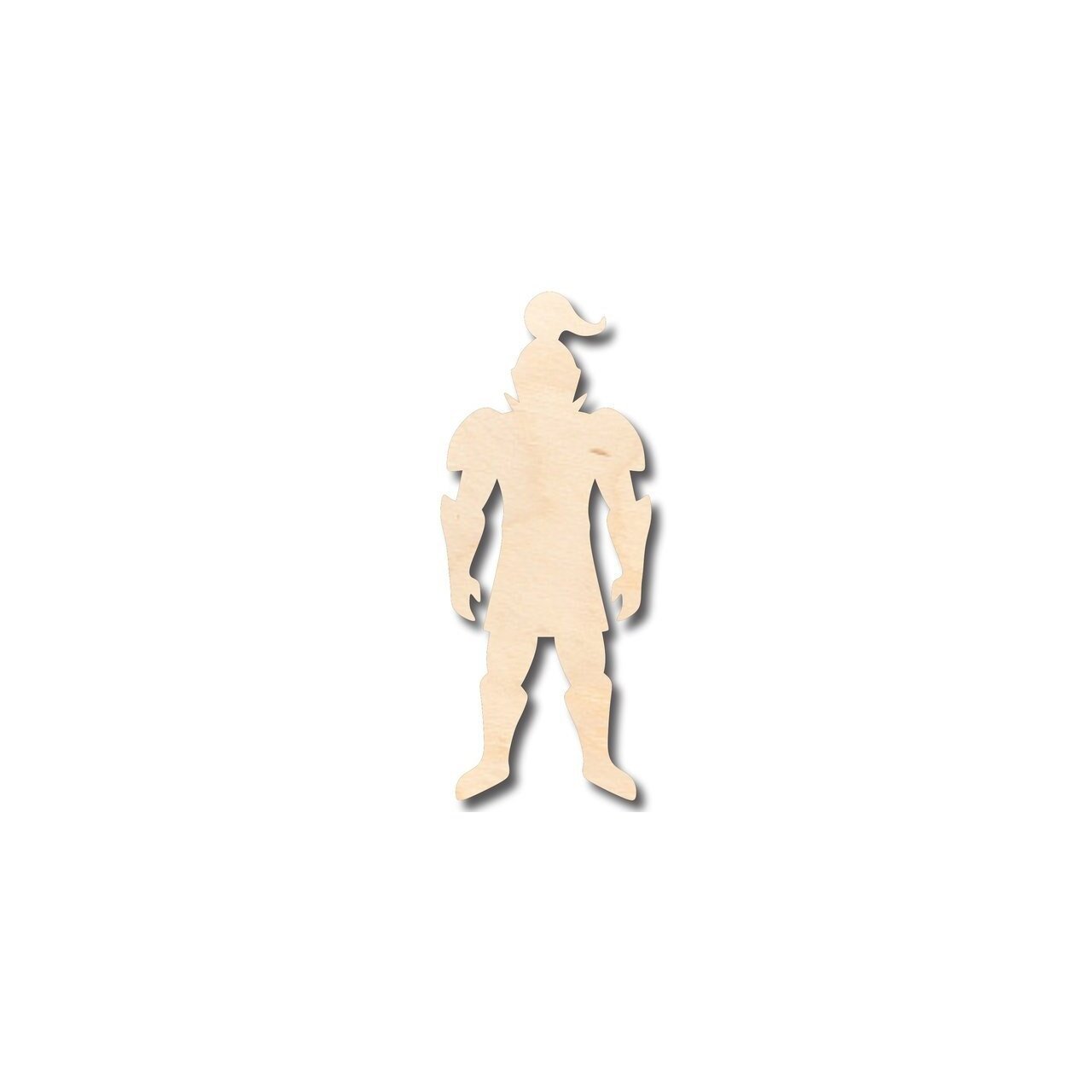 Unfinished Wood Knight Shape - Medieval - Renaissance - Craft - up to 46" DIY - NameSigns.com