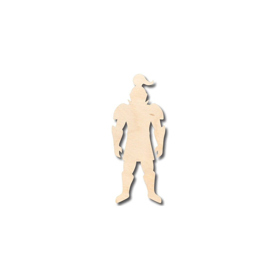Unfinished Wood Knight Shape - Medieval - Renaissance - Craft - up to 46" DIY - NameSigns.com