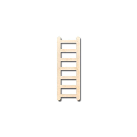 Unfinished Wood Ladder Shape - Fireman - Craft - up to 46" DIY - NameSigns.com