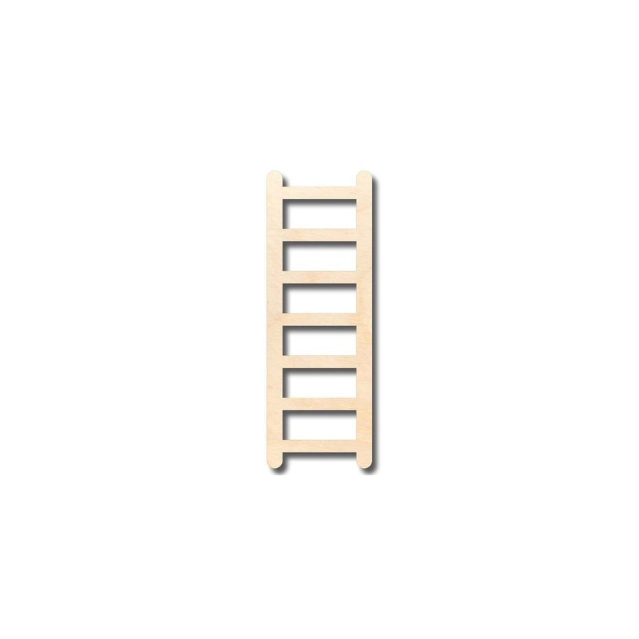 Unfinished Wood Ladder Shape - Fireman - Craft - up to 46" DIY - NameSigns.com