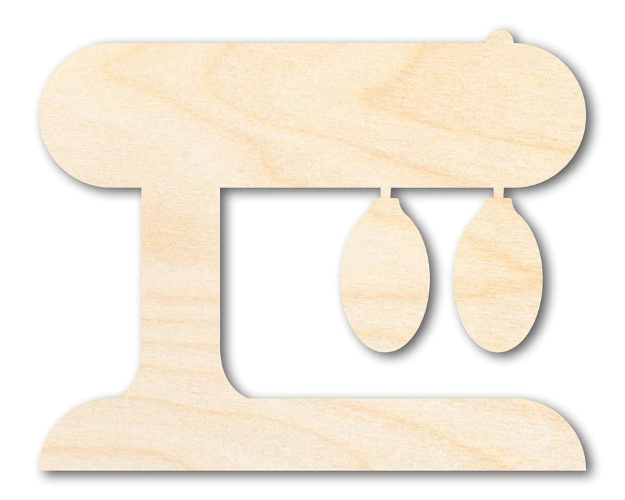 Unfinished Wood Large Mixer Shape | DIY Craft Cutout | up to 46" DIY - NameSigns.com