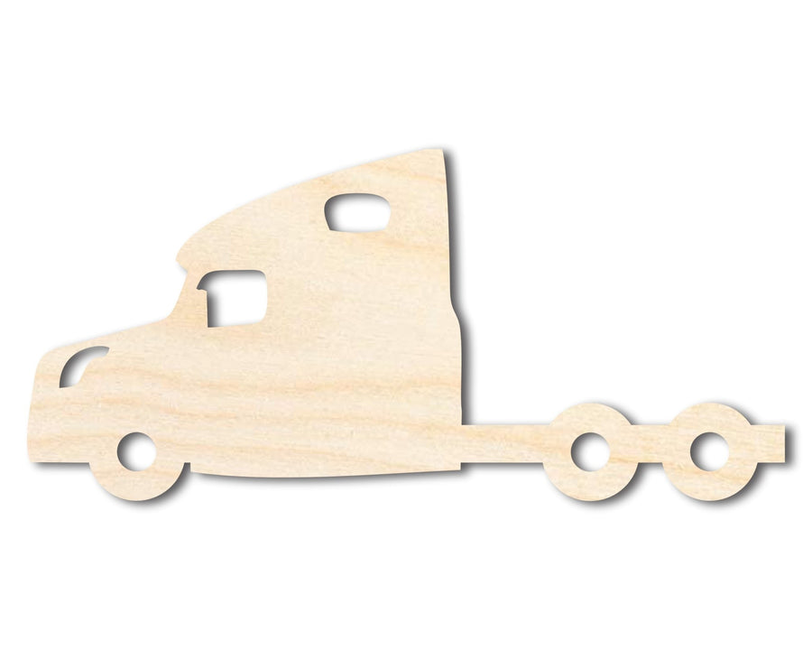 Unfinished Wood Large Truck Shape | DIY Craft Cutout | up to 46" DIY - NameSigns.com