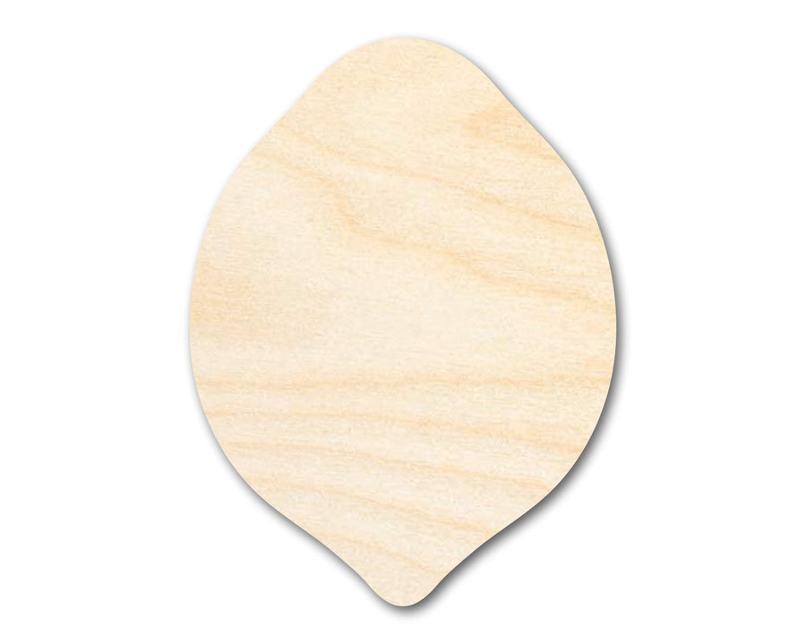 Unfinished Wood Lemon Shape | Summer | Fruit | Lemonade | Craft Cutout | up to 46" DIY - NameSigns.com