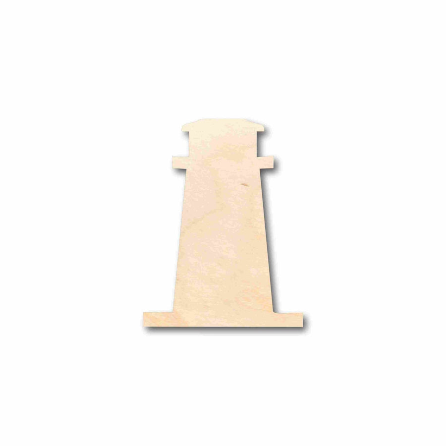 Unfinished Wood Light House Silhouette - Craft - up to 46" DIY - NameSigns.com