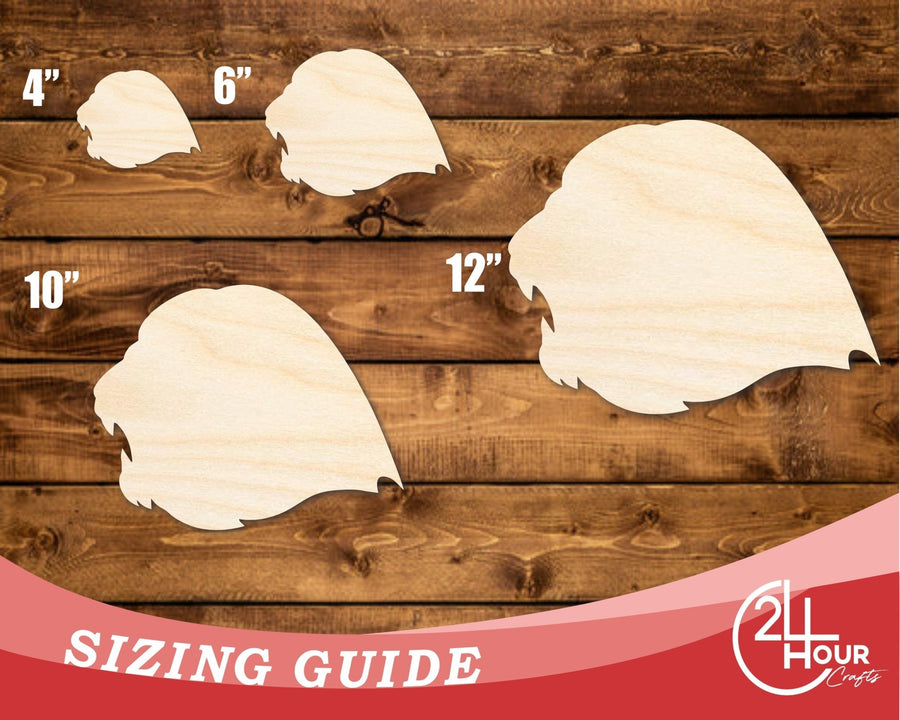 Unfinished Wood Lion Mascot Shape | DIY Craft Cutout | up to 46" DIY - NameSigns.com