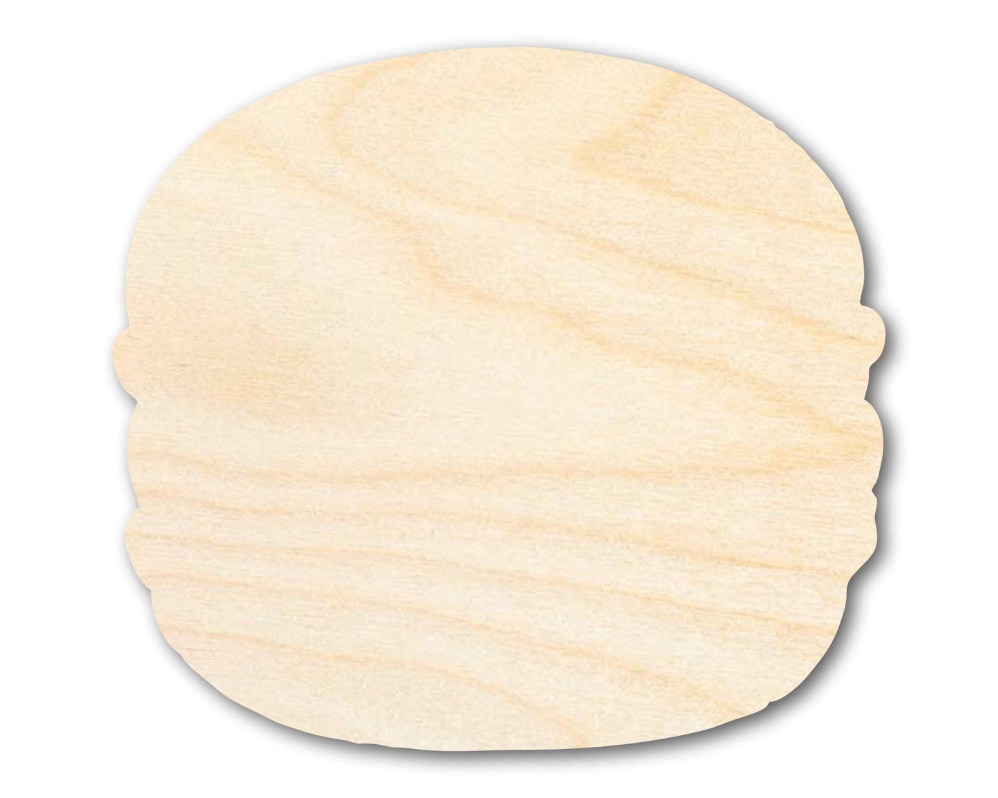 Unfinished Wood Macaron Shape | DIY Craft Cutout | up to 46" DIY - NameSigns.com