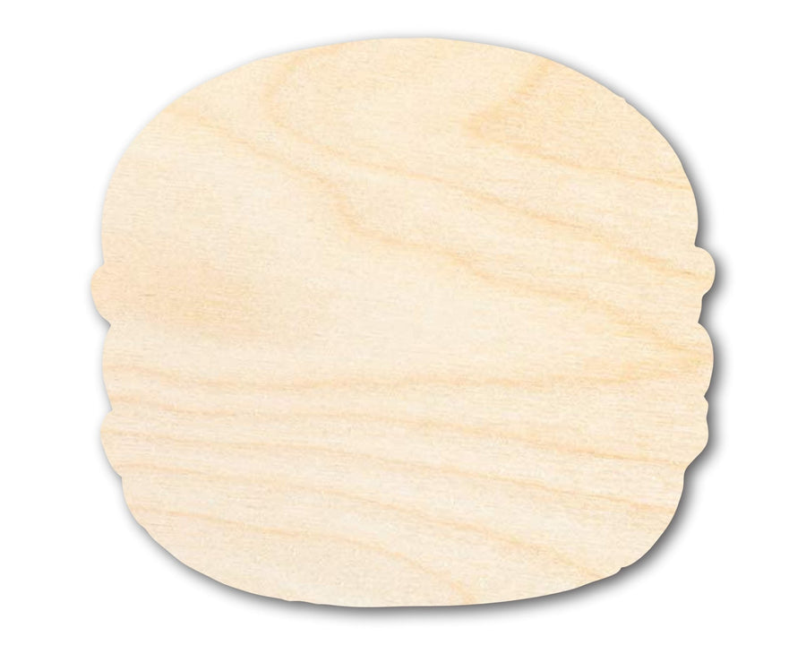 Unfinished Wood Macaron Shape | DIY Craft Cutout | up to 46" DIY - NameSigns.com