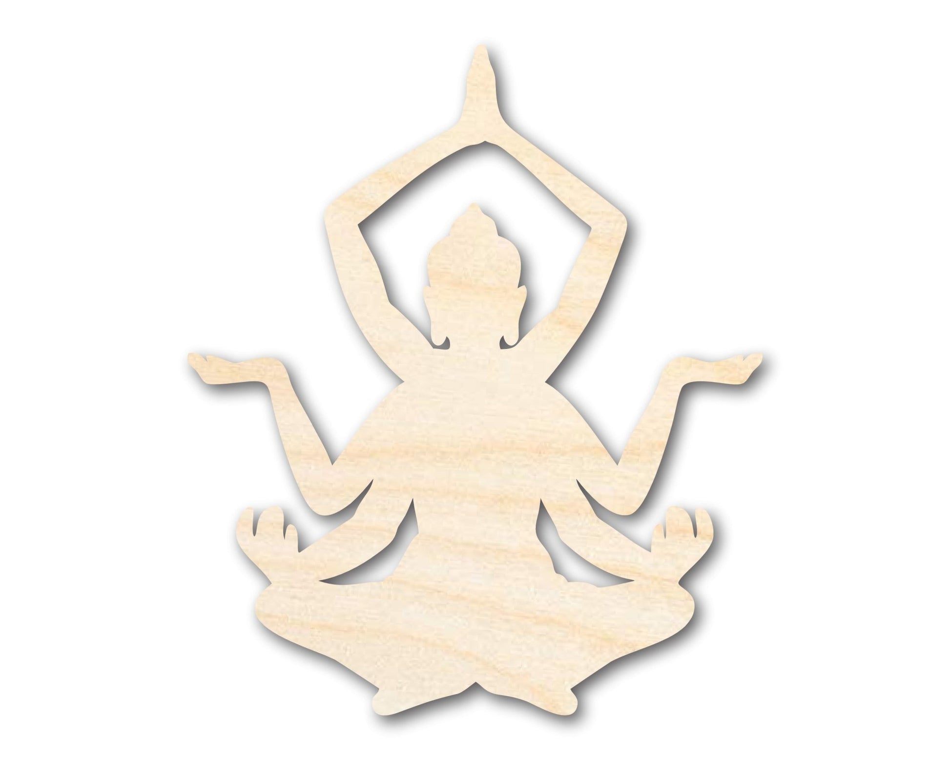 Unfinished Wood Mahadeva Shape - Craft - up to 46" - NameSigns.com