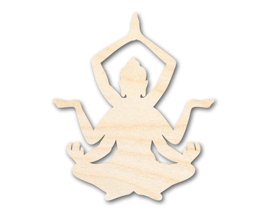 Unfinished Wood Mahadeva Shape - Craft - up to 46" - NameSigns.com