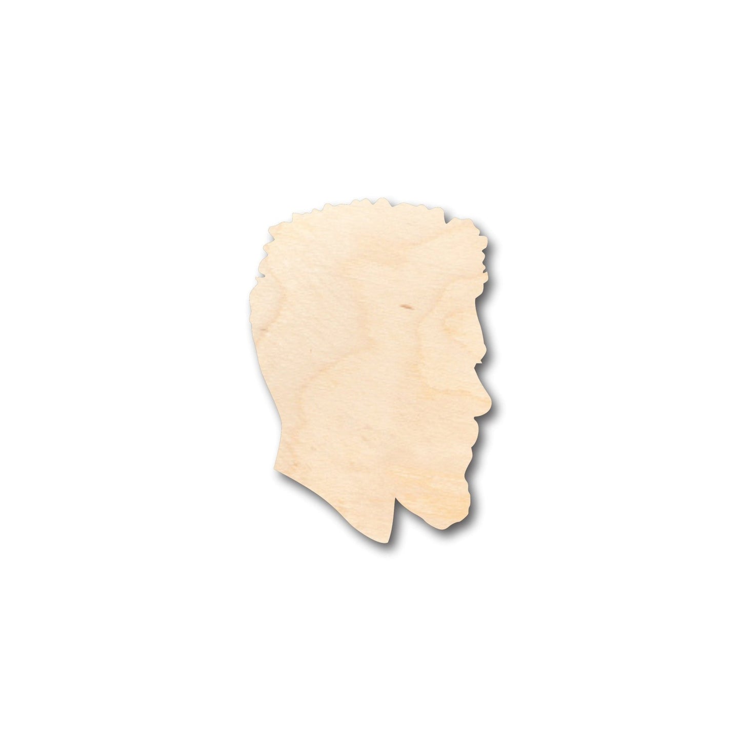Unfinished Wood Male Mannequin Head Shape - Craft - up to 46" DIY - NameSigns.com