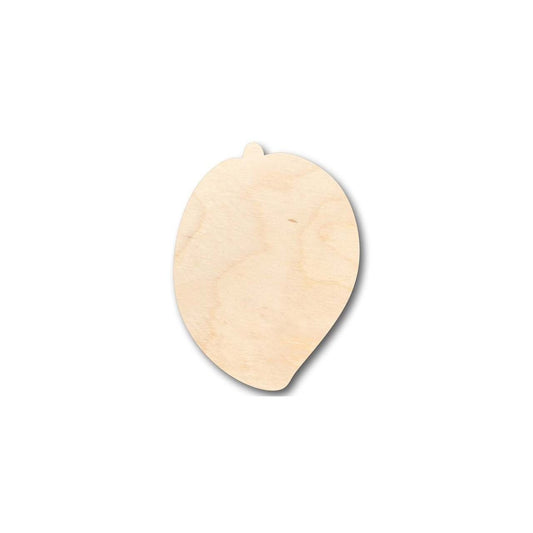 Unfinished Wood Mango Shape - Fruit - Tropical - Craft - up to 46" DIY - NameSigns.com