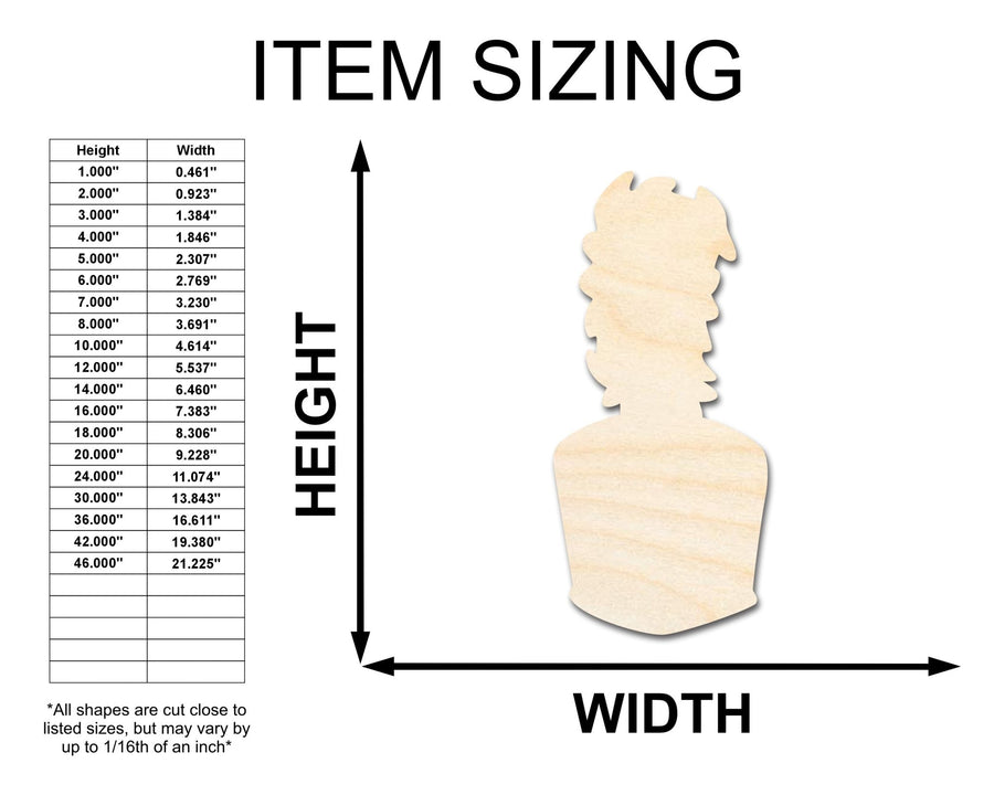 Unfinished Wood Marching Band Shako Hat Silhouette | DIY Band Craft Cutout | up to 46" DIY - NameSigns.com
