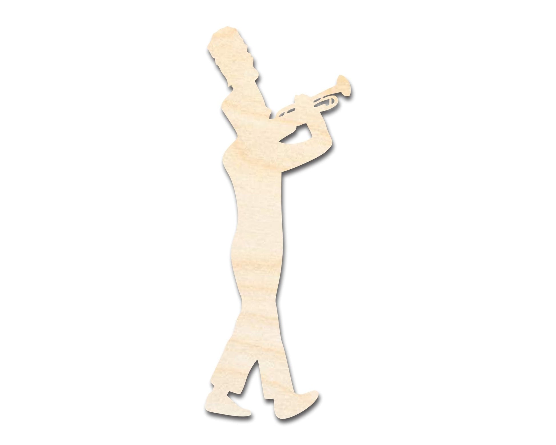 Unfinished Wood Marching Band Silhouette | DIY Band Craft Cutout | up to 46" DIY - NameSigns.com