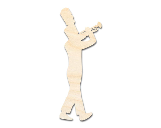 Unfinished Wood Marching Band Silhouette | DIY Band Craft Cutout | up to 46" DIY - NameSigns.com