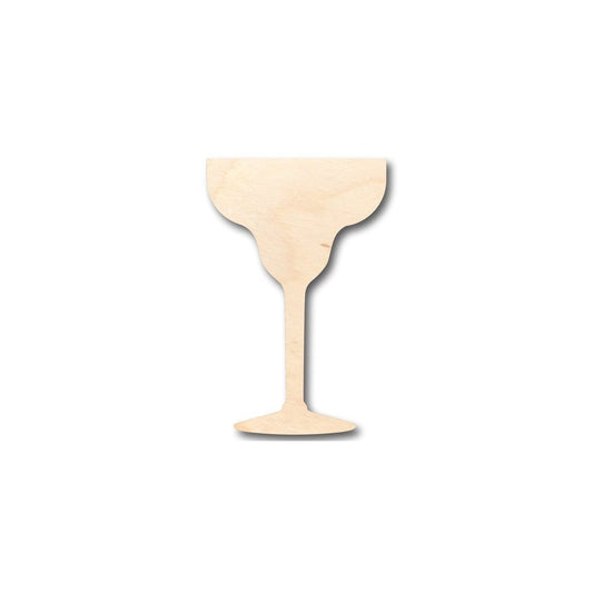 Unfinished Wood Margarita Shape - Bar - Craft - up to 46" DIY - NameSigns.com