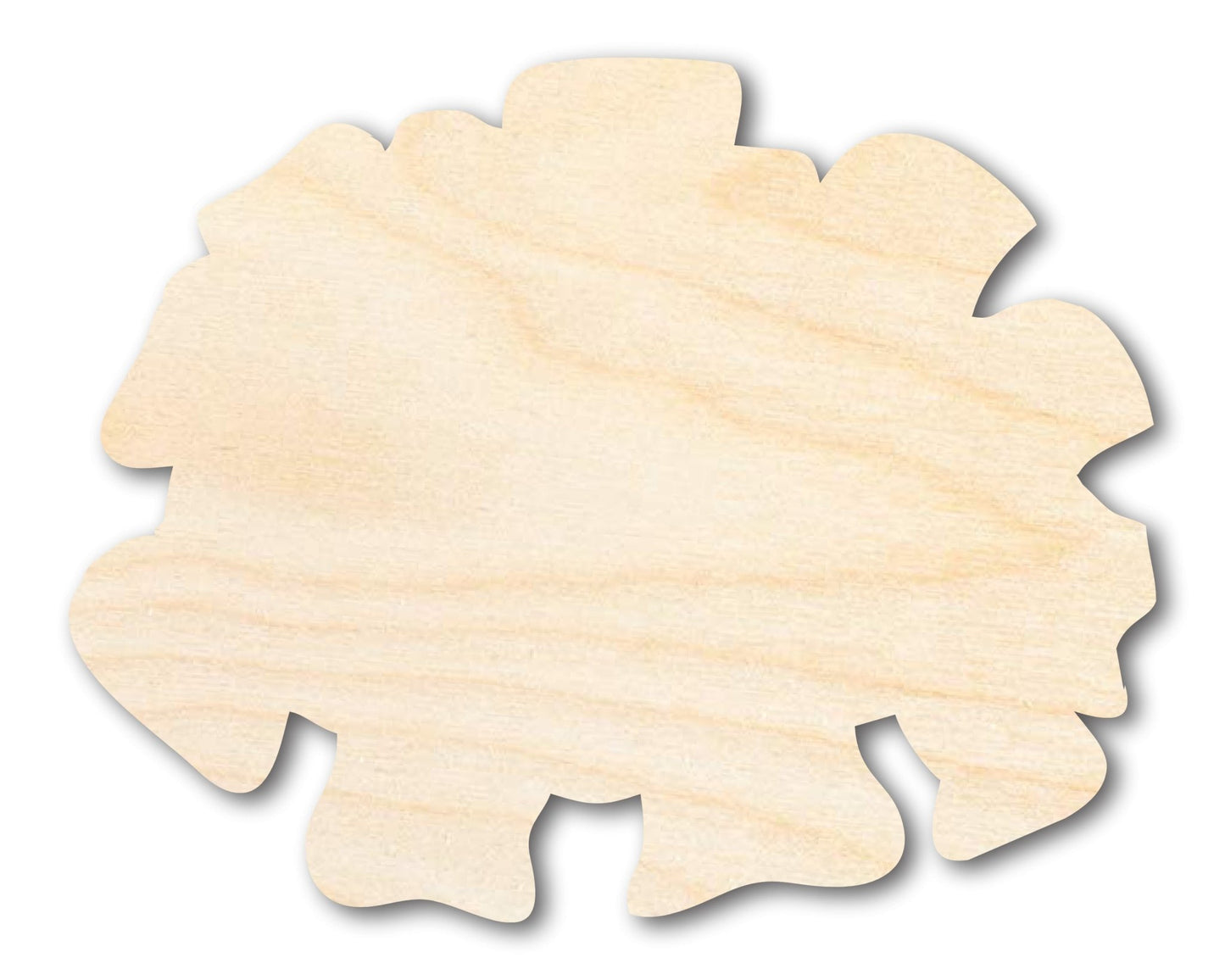 Unfinished Wood Marigold Flower Shape | DIY Day of the Dead Craft Cutout | up to 46" DIY - NameSigns.com