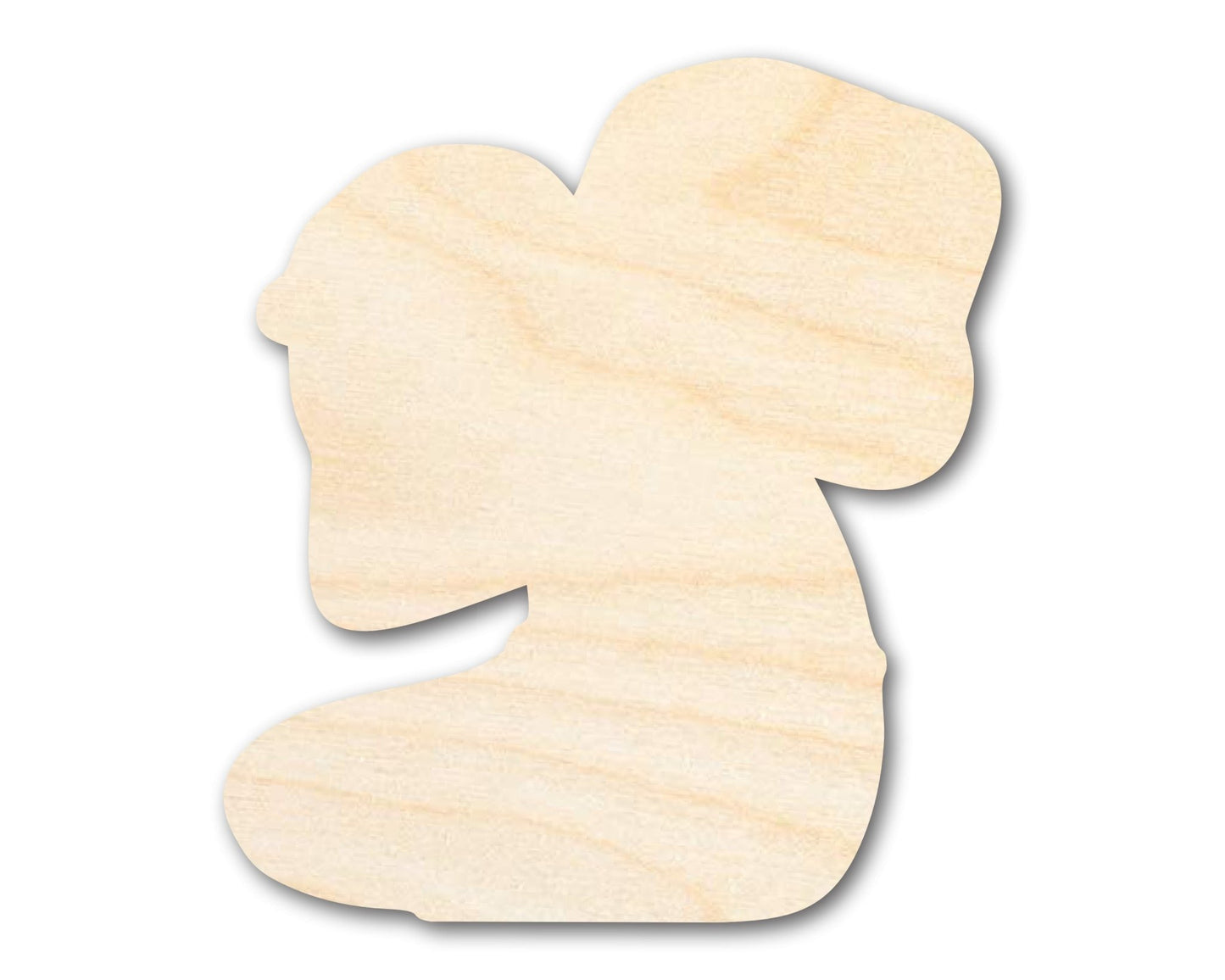 Unfinished Wood Mayan Year Bearer Shape | Craft Cutout | up to 46" DIY - NameSigns.com