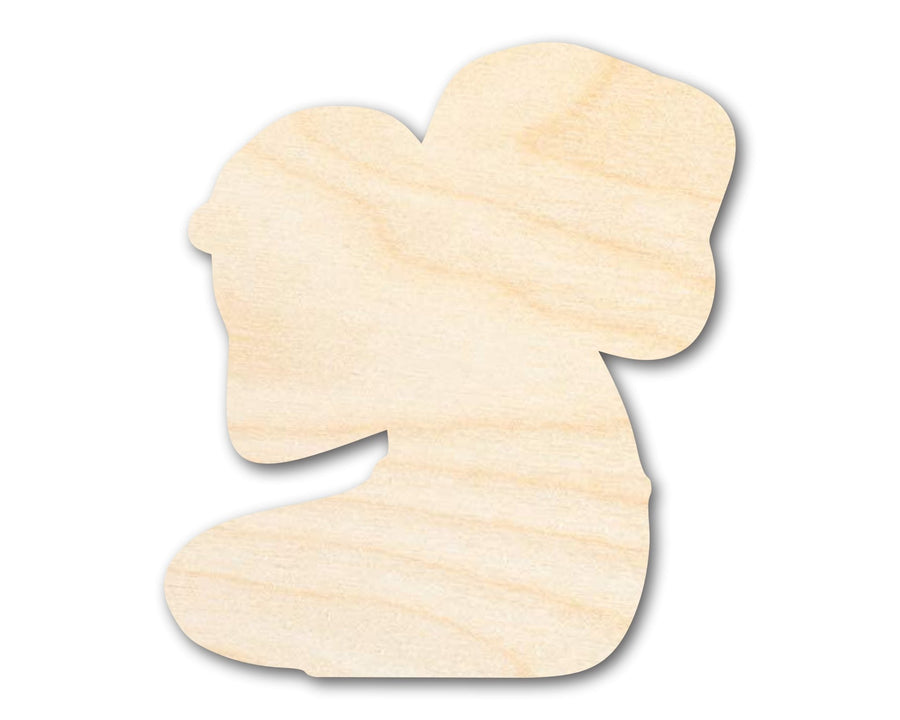 Unfinished Wood Mayan Year Bearer Shape | Craft Cutout | up to 46" DIY - NameSigns.com