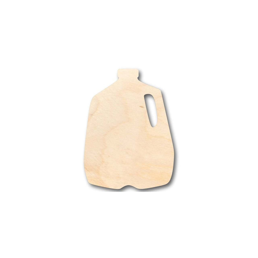 Unfinished Wood Milk Jug Shape - Kitchen - Food - Craft - up to 46" DIY - NameSigns.com