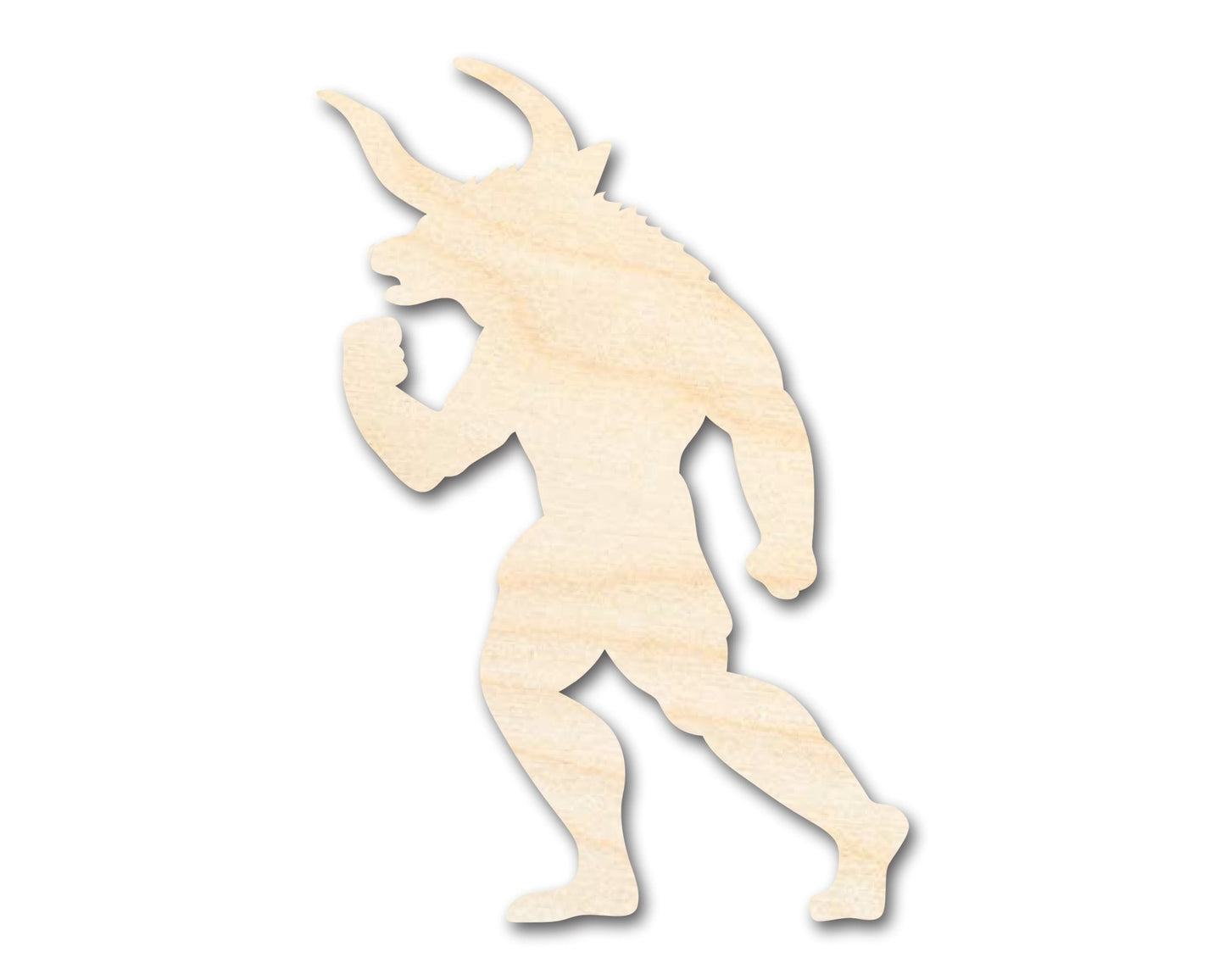 Unfinished Wood Minotaur Silhouette | DIY Creature Craft Cutout | up to 46" DIY - NameSigns.com