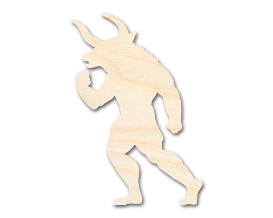 Unfinished Wood Minotaur Silhouette | DIY Creature Craft Cutout | up to 46" DIY - NameSigns.com