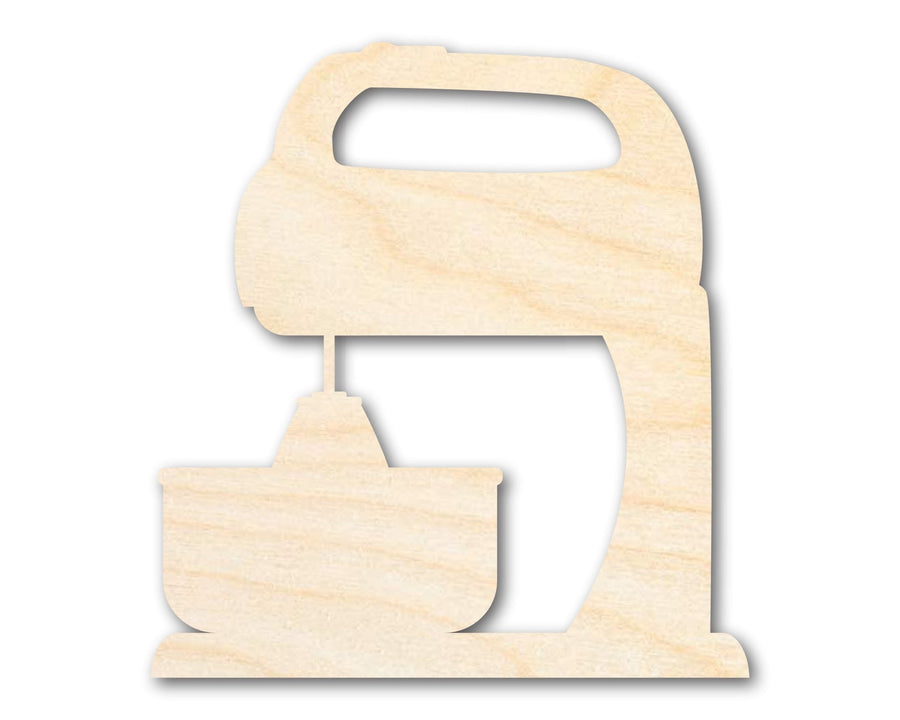 Unfinished Wood Mixer Shape | DIY Craft Cutout | up to 46" DIY - NameSigns.com