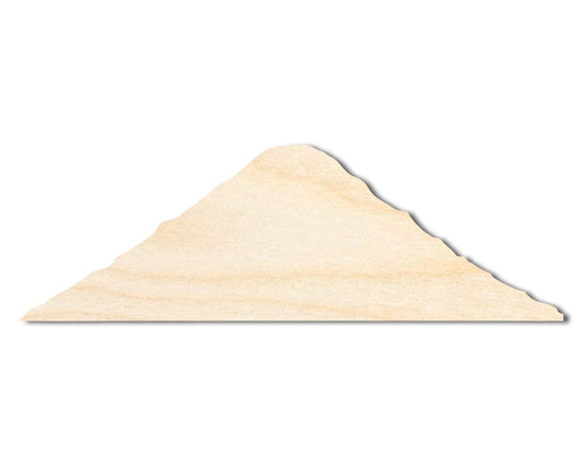 Unfinished Wood Mount Fiji Shape | DIY Craft Cutout | up to 46" DIY - NameSigns.com