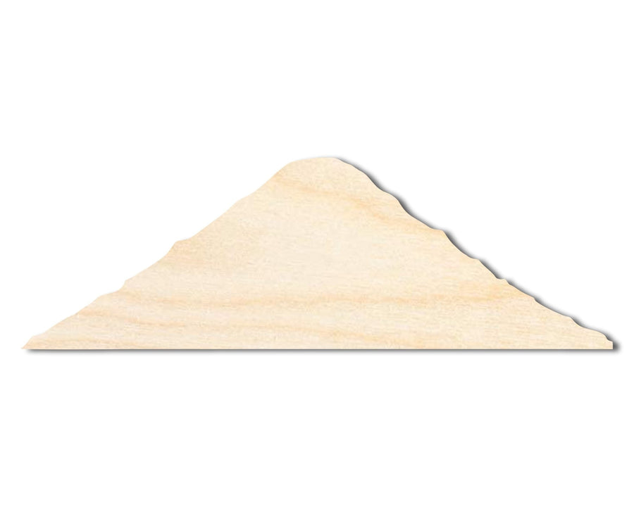 Unfinished Wood Mount Fiji Shape | DIY Craft Cutout | up to 46" DIY - NameSigns.com